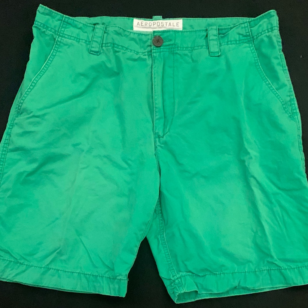 Aeropostale Kelly Green All Cotton Shorts